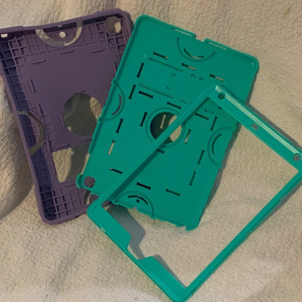 *3/$10* Purple and Teal iPad Case fits iPad 10.2”